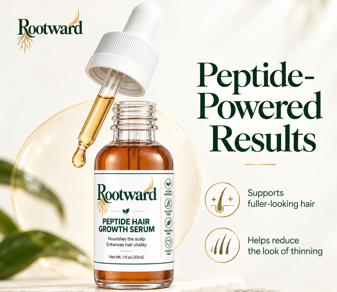 Peptide-powered formula that supports fuller-looking hair and helps reduce the look of thinning